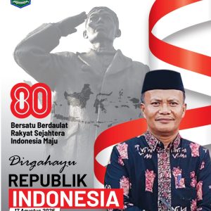 DINAS PMD KOTA SUNGAI PENUH MENGUCAPKAN SELAMAT HUT RI KE-80