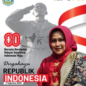 DINAS PUPR KABUPATEN KERINCI MENGUCAPKAN SELAMAT HUT RI KE-80