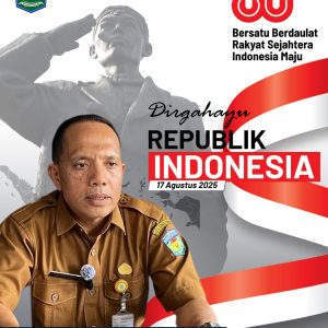 DINAS KOPERASI DAN UMKM KOTA SUNGAI PENUH MENGUCAPKAN SELAMAT HUT RI KE-80