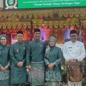 Alfin Hadiri Paripurna HUT Kabupaten Sarolangun Ke-26