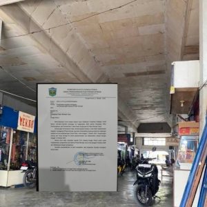 Revitalisasi Pasar Beringin Jaya Dimulai, Pedagang Diminta Secepatnya Pindah ke Kincai Plaza