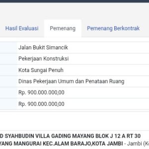 Jalan Menuju Objek Wisata Pemancar Kota Sungai Penuh Dikerjakan Tahun Ini