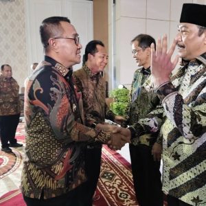 Wako Alfin Hadiri Pisah Sambut Kajati Jambi