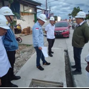Pastikan Pekerjaan Sesuai Aturan, JPN dan PTUN Dampingi Proyek Trotoar Sungai Penuh