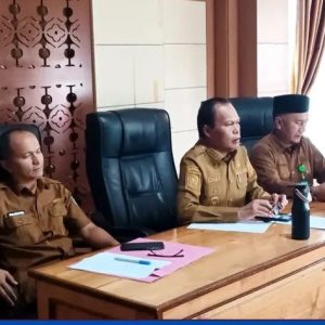 Wawako Azhar Hadiri Secara Teleconference Rakor RTRW Terkait LP2B