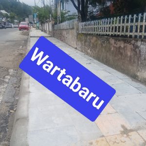 Proyek Trotoar Jalan Sudirman Buruk, Diduga Dikerjakan Asal Jadi