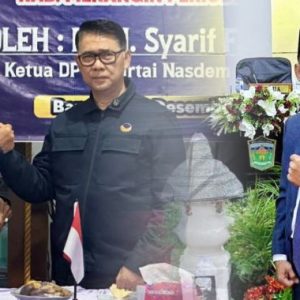 Dahkir dan Tole Pimpin DPD NasDem Kota Sungai Penuh Periode 2025-2029
