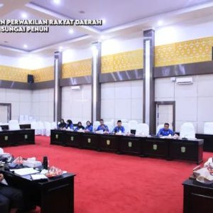 Bapemperda Gelar Pra Pembahasan Tata Tertib DPRD Kota Sungai Penuh