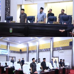 Rapat Paripurna Penjelasan Rancangan Peraturan DPRD tentang Tatib DPRD Kota Sungai Penuh