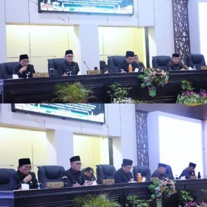 Rapat Paripurna Penyampaian Pendapat Akhir Fraksi atas Ranperda APBD 2026 dan Penetapan PROPEMPERDA 2026