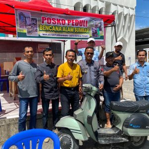 Peduli Bencana Sumbar, Mamak Nan VIII Sungai Penuh–Kerinci Buka Donasi