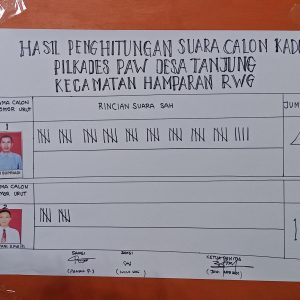 Ini Hasil Pilkades PAW di Kota Sungai Penuh
