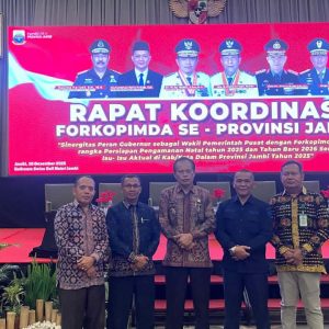 Hadiri Rakor Forkopimda, Wawako: Koordinasi Lintas Sektor Sangat Penting