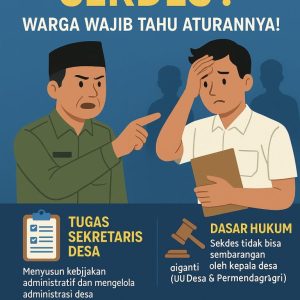 Pecat Perangkat Desa Sepihak. Edi: Itu Menyalahi Aturan