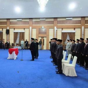 Lantik Pejabat Eselon II dan III. Wawako: Jabatan Merupakan Tanggung Jawab yang Harus Dijalani