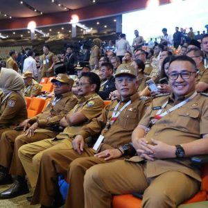 Wako dan Wawako Ikuti Rakornas Pemerintah Pusat dan Daerah di Sentul