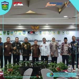 KPK Rilis Hasil IPKD MCSP 2025, Kota Sungai Penuh Tunjukkan Peningkatan Komitmen Cegah Korupsi
