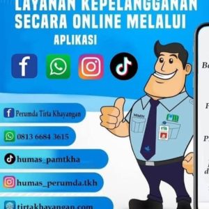 Hallo..!! Tirta Khayangan Memberi Kemudahan Kepada Konsumen Jika Ada Nganguan dan Lainnya