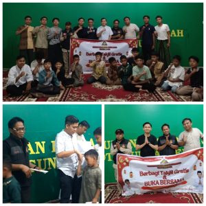Agenda Rutin, LSM Semut Merah Berbagi Ceria di Panti Asuhan Putra Aisyiyah