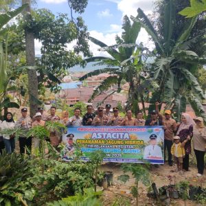 Dukung Asta Cita Presiden, Pemdes Pondok Agung Lounching Penanaman Jagung Serentak