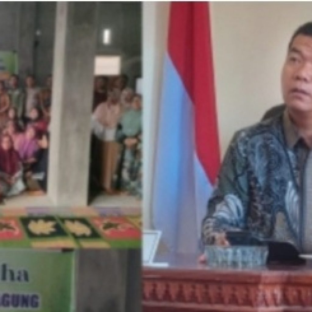Pemdes Pondok Agung Salurkan Bansos Bagi Warga yang Kurang Mampu