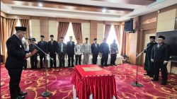 Dirut PDAM Tirta Khayangan Beserta Jajaran, Menghadiri Pelantikan Dewan Pengawas