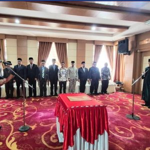 Dirut PDAM Tirta Khayangan Beserta Jajaran, Menghadiri Pelantikan Dewan Pengawas