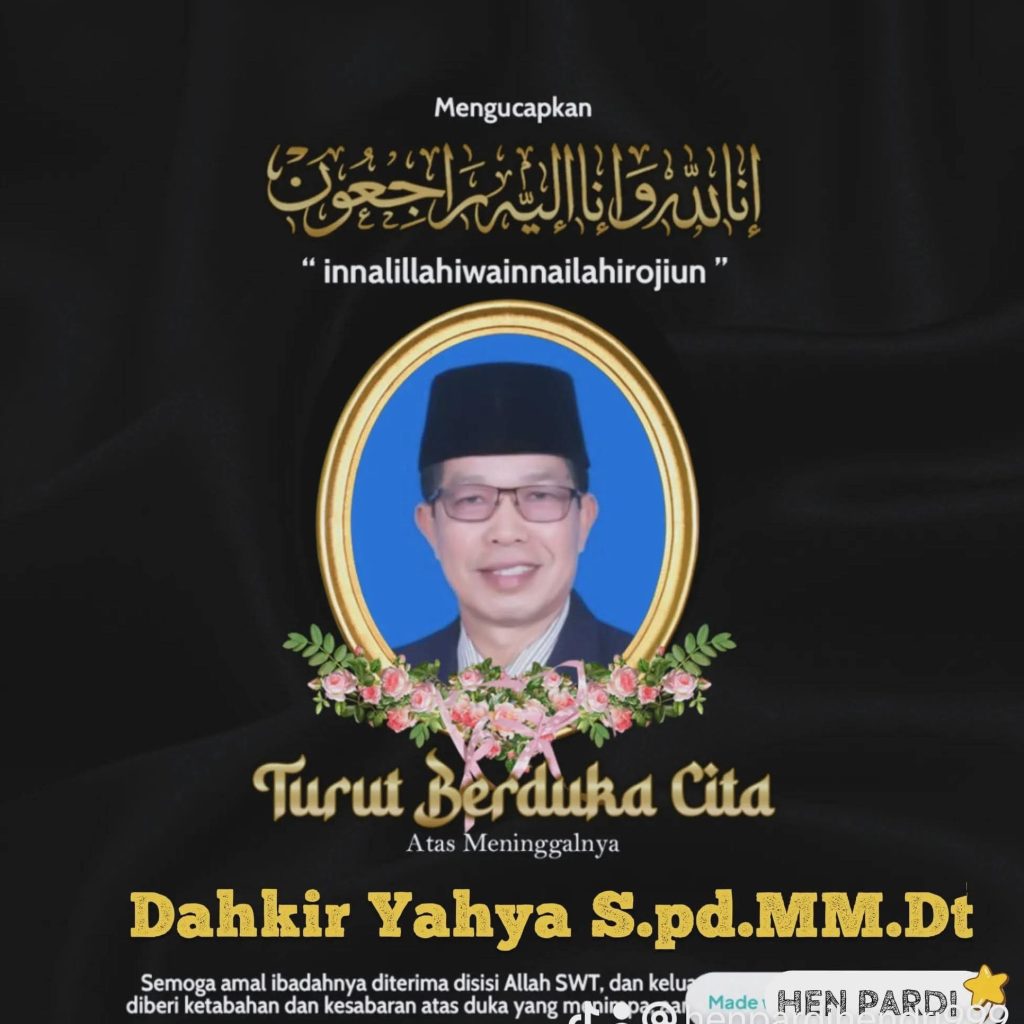 Kabar Duka, Ketua Komisi 1 DPRD Kota Sungai Penuh Dahkir Yahya Tutup Usia