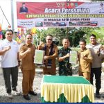 Jembatan Perintis Garuda di Mekar Jaya Diresmikan