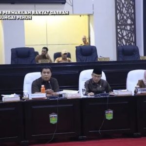Banggar DPRD Kota Sungai Penuh Bahas Ranperda Pertanggungjawaban APBD 2025