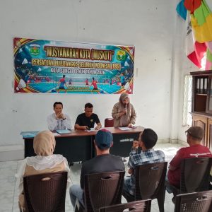 Muskot PBSI Kota Sungai Penuh Digelar