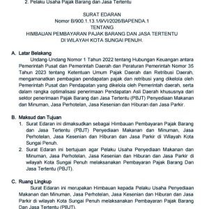 Dongkrak PAD, Pelaku Usaha di Kota Sungai Penuh Dihimbau Taat Bayar Pajak