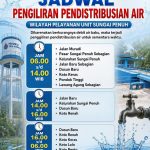 Berikut Jadwal Penggaliran Air Bersih Perumda Tirta khayangan Kota Sungai Penuh