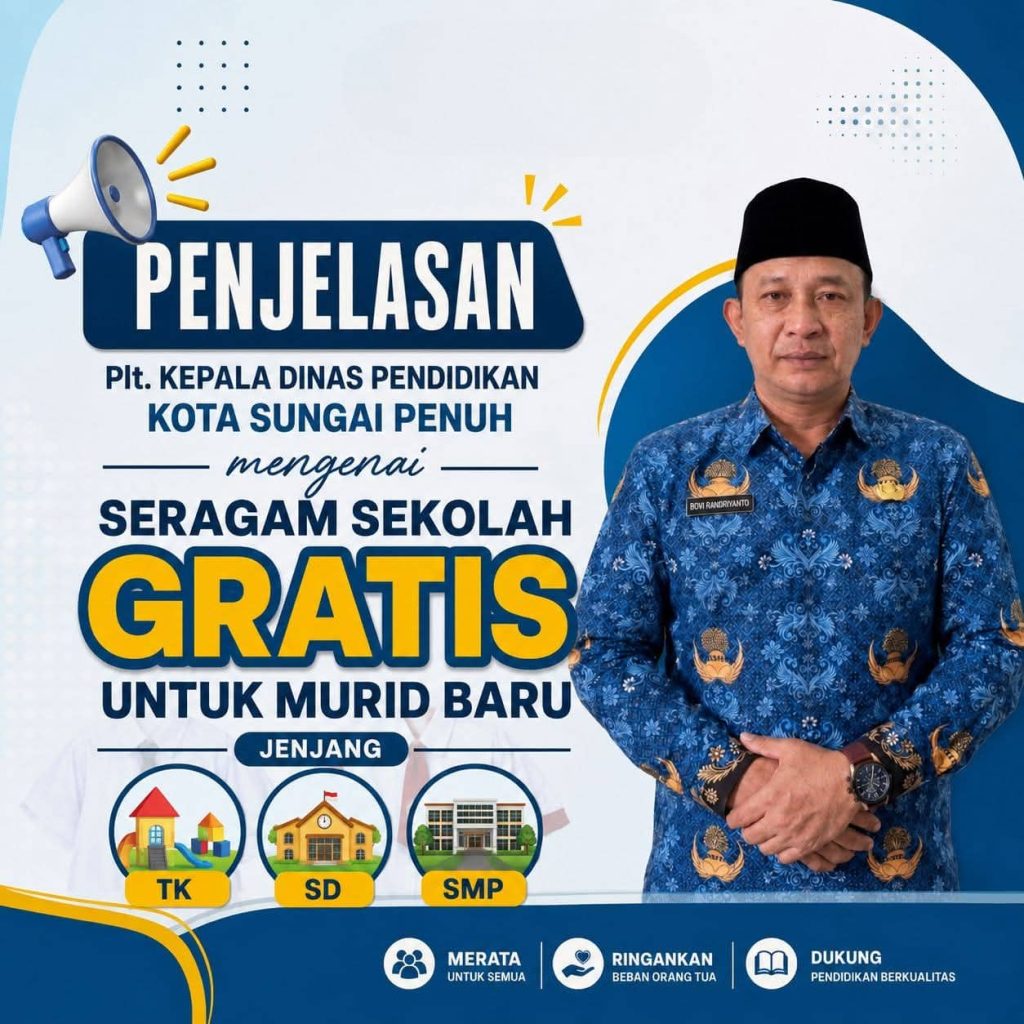 Program Seragam Gratis Dalam Tahap Pendataan. Bovi: Mohon Pengertian dan Kesabarannya