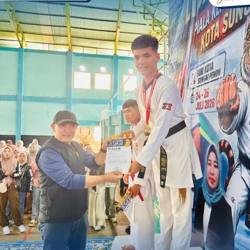 Liga Pelajar “Taekwondo Sungai Penuh Juara” 2o26 Sukses Digelar