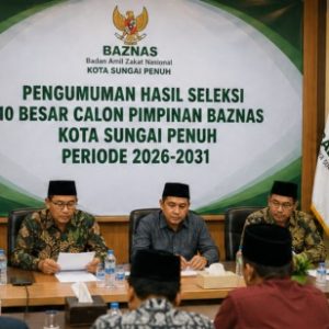 Pimpinan BAZNAS Kota Sungai Penuh Periode 2026-2031