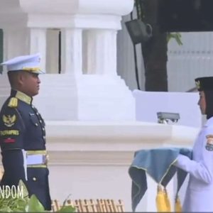 Nindya Asal Kota Sungai Penuh Didaulat Ikuti Kirab Bendera Pusaka HUT RI Ke 81