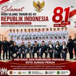 Prokopim Kota Sungai Penuh: Selamat HUT Ke-81 Republik Indonesia