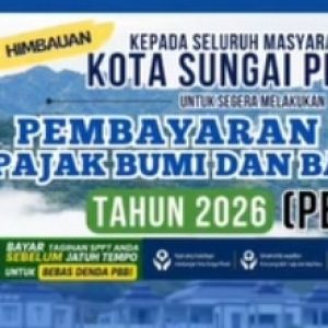 Dukung Pembangunan, Pemkot Sungai Penuh Ajak Masyarakat Bayar PBB Tepat Waktu