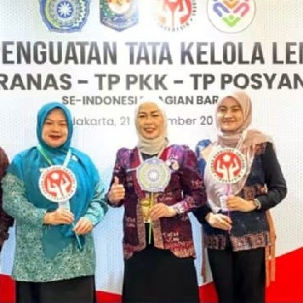 Perkuat Kelembagaan, Sri Kartini Hadiri Rapat Dekranas TP PKK dan TP Posyandu di Jakarta