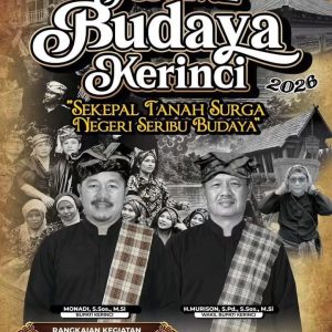 Festival Budaya Kerinci 2026, Mewariskan Kekayaan Budaya Kepada Generasi Muda