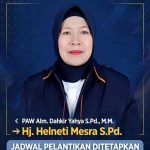 Sudah Ditetapkan, Ini Jadwal PAW Hj. Halneti Mesra di DPRD Kota Sungai Penuh