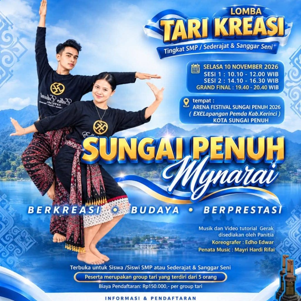 Jelang HUT Ke-18 Kota Sungai Penuh, Berbagai Perlombaan yang Digelar