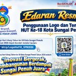 Resmi Diluncurkan, Logo HUT Ke-18 Kota Sungai Penuh “Inovasi Bergerak, Pembangunan Berdampak, Sungai Penuh Juara”