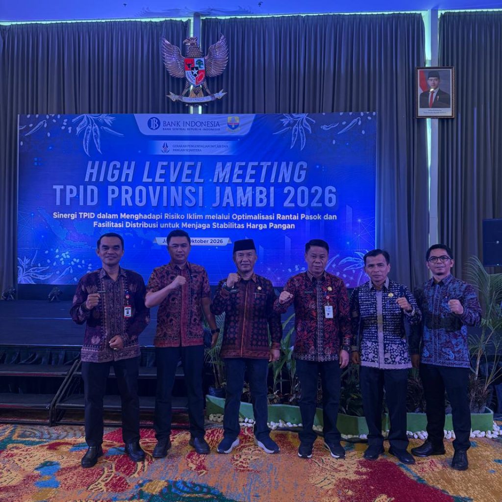 Sekda Alpian Hadiri HLM TPID Provinsi Jambi, Perkuat Strategi Jaga Stabilitas Harga Pangan