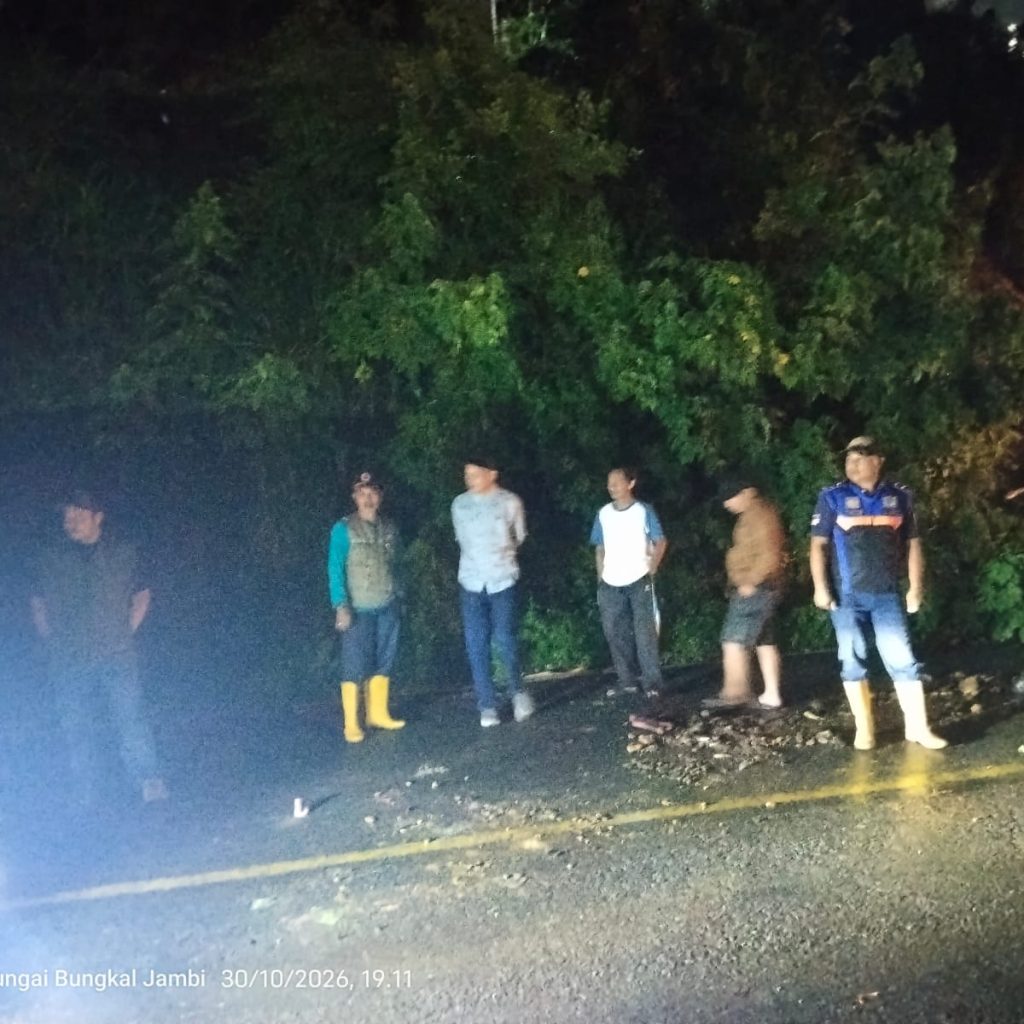 Wawako Azhar Hamzah Tinjau Lokasi Longsor di Pelayang Raya