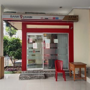 Parah! Sewa Lahan Mesin ATM Bank Jambi Cabang Sungai Penuh Belum Dibayar