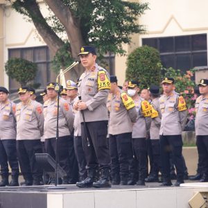 Apel Perdana, Ini Pesan Kapolda Jambi: Jangan Menyakiti Hati Masyarakat